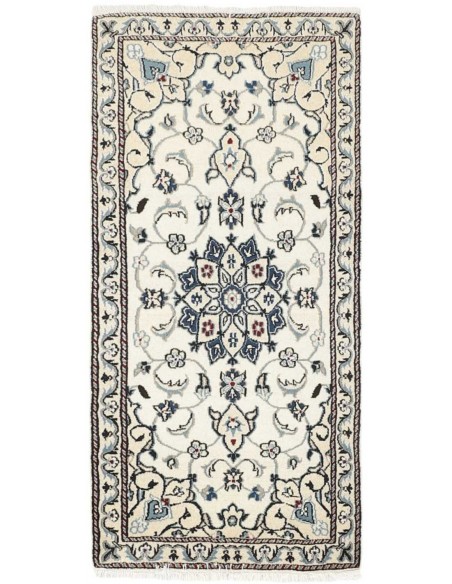 Hand made rug Nain Kashmar Persia cm.68x142