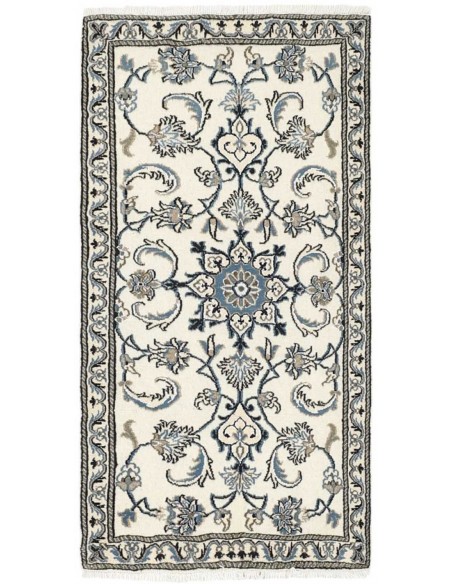 Hand made rug Nain Kashmar Persia cm.69x131