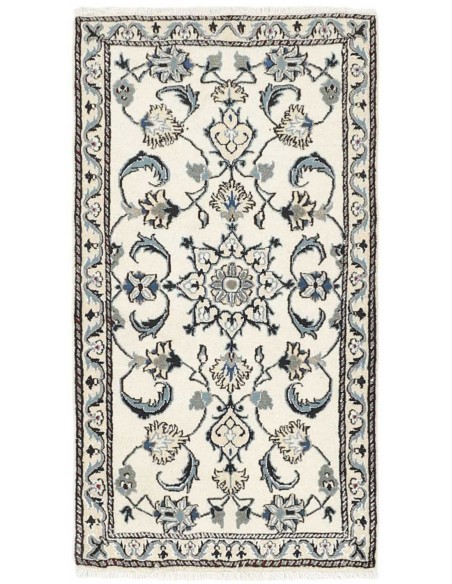 Hand made rug Nain Kashmar Persia cm.71x128