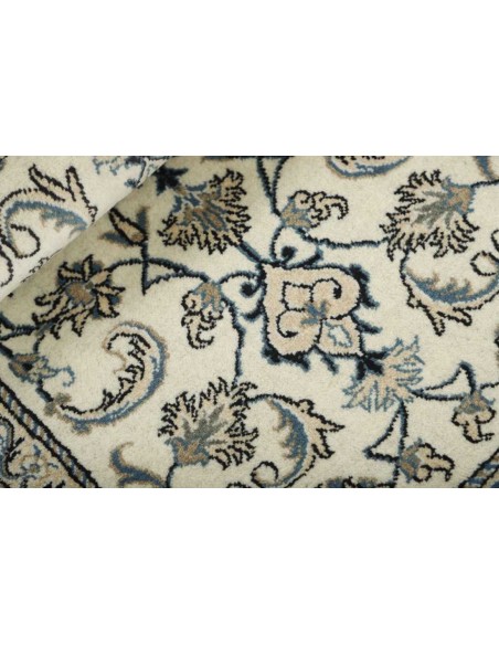 Hand made rug Nain Kashmar Persia cm.70x139
