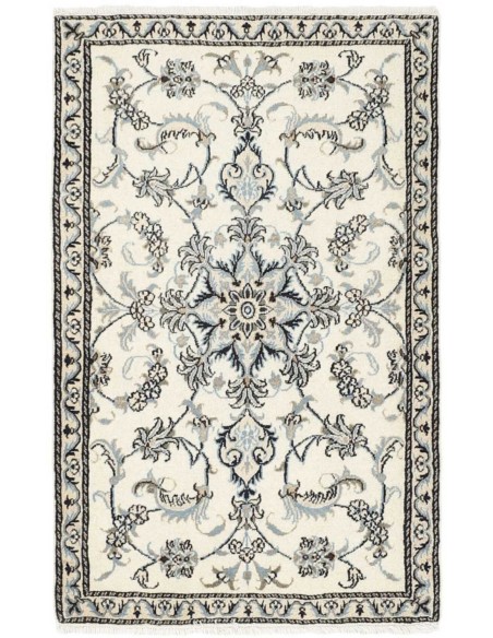 Hand made rug Nain Kashmar Persia cm.89x140