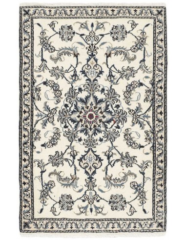 Hand made rug Nain Kashmar Persia cm.90x140