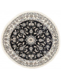 Hand made rug Nain Kashmar Persia cm.141x141