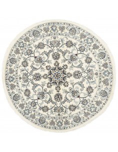 Hand made rug Nain Kashmar Persia cm.148x148