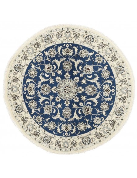 Hand made rug Nain Kashmar Persia cm.153x153