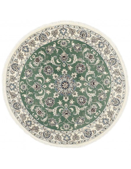 Hand made rug Nain Kashmar Persia cm.148x148