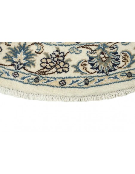 Hand made rug Nain Kashmar Persia cm.148x148