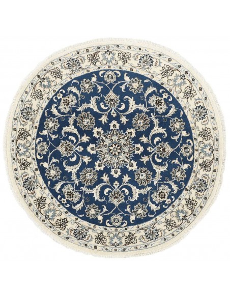 Hand made rug Nain Kashmar Persia cm.147x147