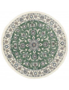 Hand made rug Nain Kashmar Persia cm.145x145