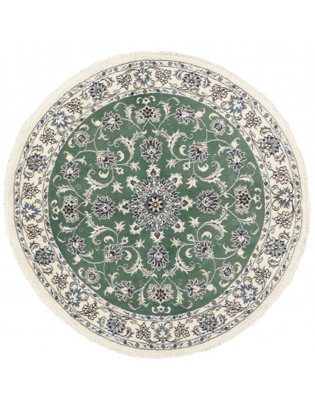 Hand made rug Nain Kashmar Persia cm.145x145