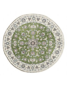 Hand made rug Nain Kashmar Persia cm.145x145