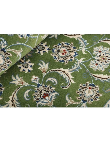 Hand made rug Nain Kashmar Persia cm.145x145