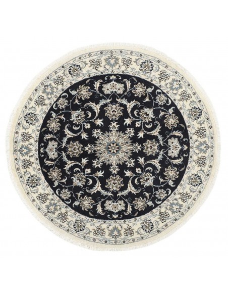Hand made rug Nain Kashmar Persia cm.146x146