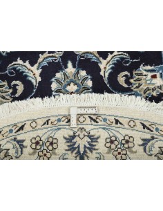 Hand made rug Nain Kashmar Persia cm.140x140 2