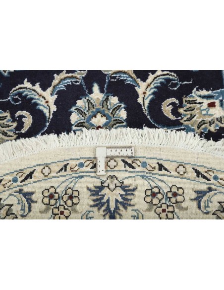 Hand made rug Nain Kashmar Persia cm.140x140