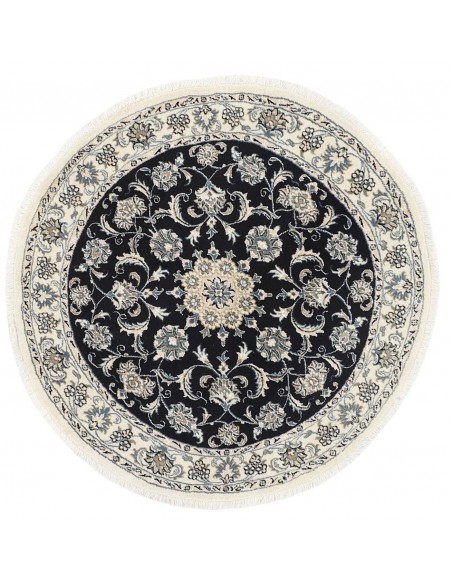 Hand made rug Nain Kashmar Persia cm.138x138