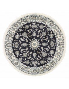 Hand made rug Nain Kashmar Persia cm.147x147
