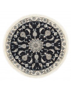 Hand made rug Nain Kashmar Persia cm.100x100
