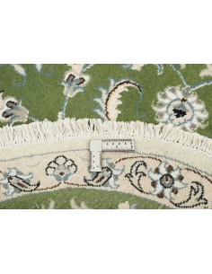 Hand made rug Nain Kashmar Persia cm.100x100 2