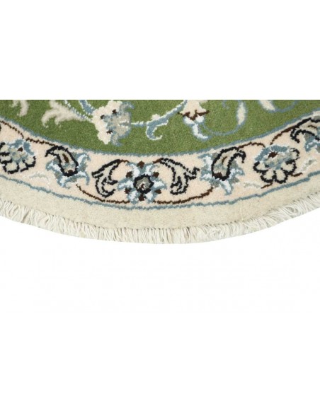 Hand made rug Nain Kashmar Persia cm.100x100