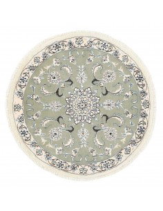 Hand made rug Nain Kashmar Persia cm.100x100