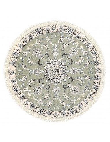 Hand made rug Nain Kashmar Persia cm.100x100