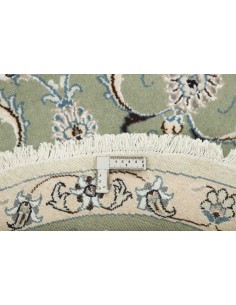 Hand made rug Nain Kashmar Persia cm.100x100 2