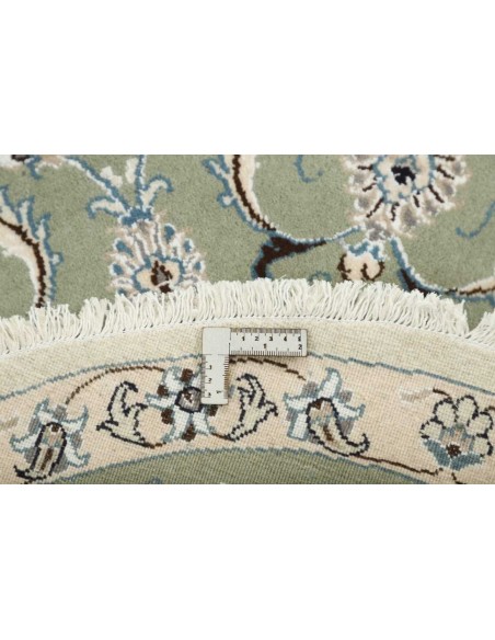 Hand made rug Nain Kashmar Persia cm.100x100