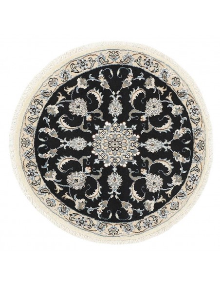Hand made rug Nain Kashmar Persia cm.100x100