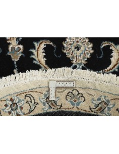 Hand made rug Nain Kashmar Persia cm.100x100 2