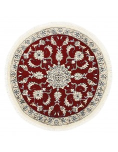 Hand made rug Nain Kashmar Persia cm.100x100