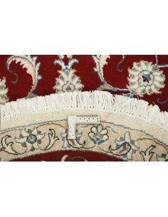 Hand made rug Nain Kashmar Persia cm.100x100 2