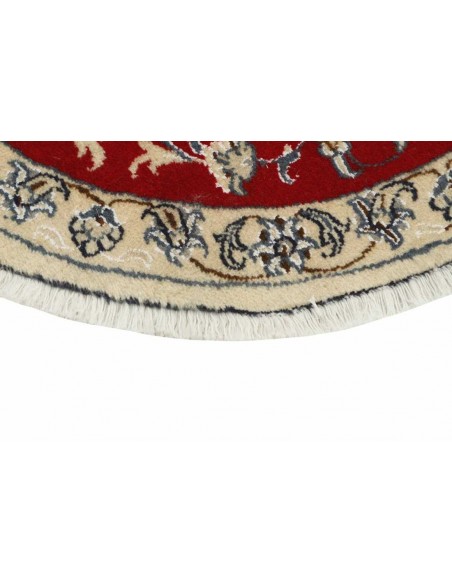 Hand made rug Nain Kashmar Persia cm.100x100