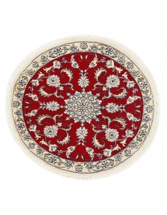 Hand made rug Nain Kashmar Persia cm.100x100