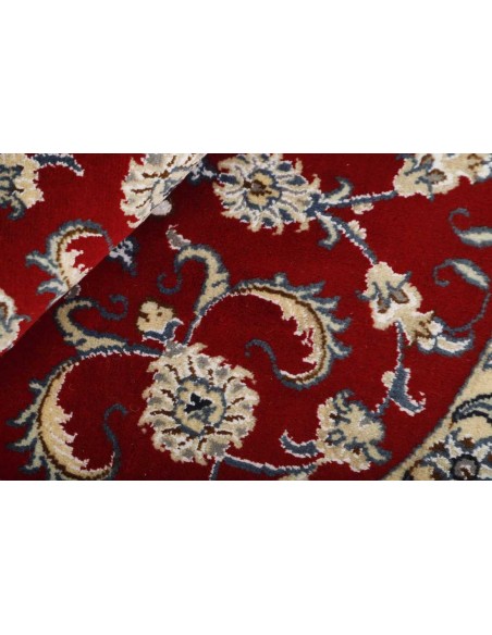 Hand made rug Nain Kashmar Persia cm.100x100