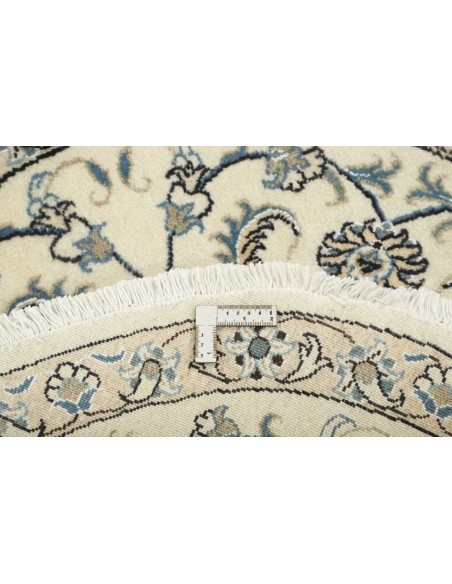 Hand made rug Nain Kashmar Persia cm.100x100