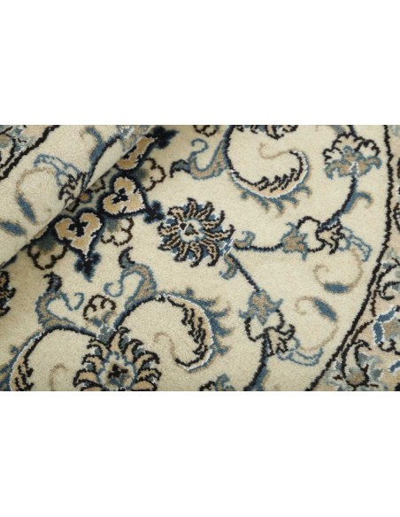 Hand made rug Nain Kashmar Persia cm.100x100