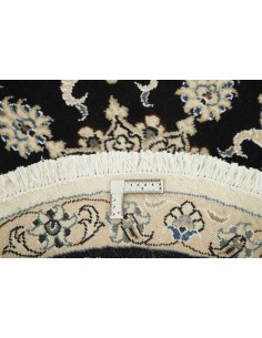 Hand made rug Nain Kashmar Persia cm.100x100 2
