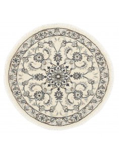 Hand made rug Nain Kashmar Persia cm.100x100