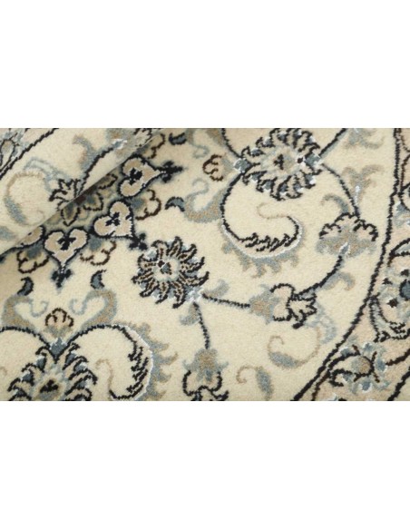 Hand made rug Nain Kashmar Persia cm.100x100