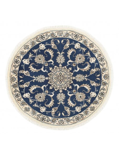 Hand made rug Nain Kashmar Persia cm.100x100