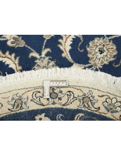 Hand made rug Nain Kashmar Persia cm.100x100 2