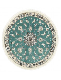 Hand made rug Nain Kashmar Persia cm.100x100