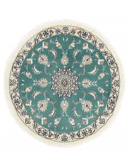 Hand made rug Nain Kashmar Persia cm.100x100