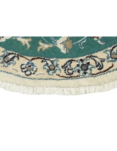 Hand made rug Nain Kashmar Persia cm.100x100