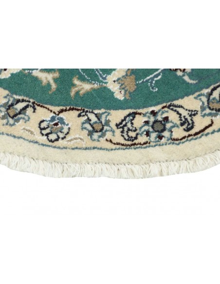 Hand made rug Nain Kashmar Persia cm.100x100