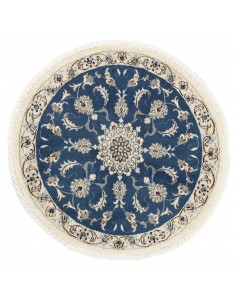 Hand made rug Nain Kashmar Persia cm.100x100