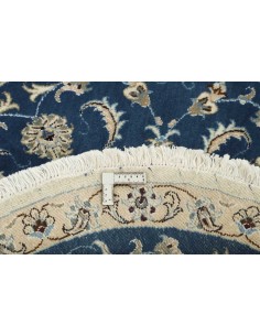 Hand made rug Nain Kashmar Persia cm.100x100 2