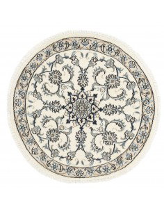 Hand made rug Nain Kashmar Persia cm.100x100