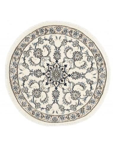 Hand made rug Nain Kashmar Persia cm.100x100